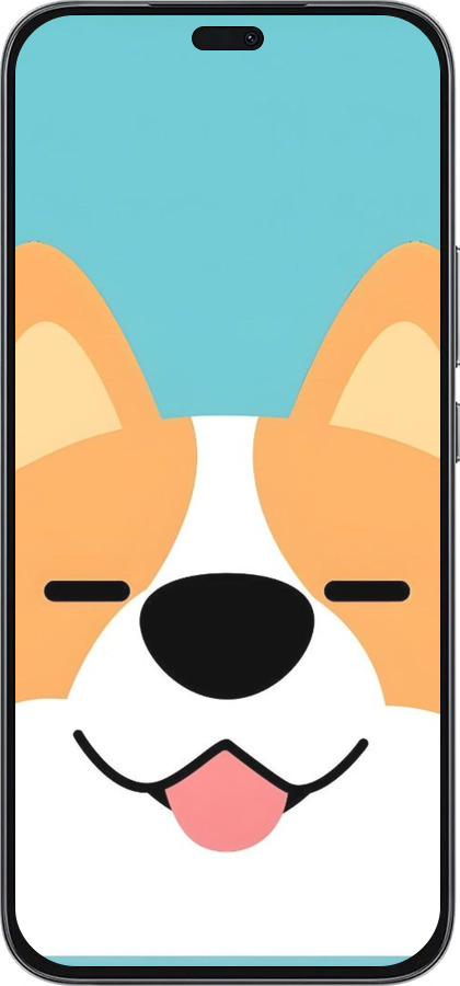 Силиконовый чехол Корги для Huawei Honor 400 Lite 5G - 6280u-3993 изображение 