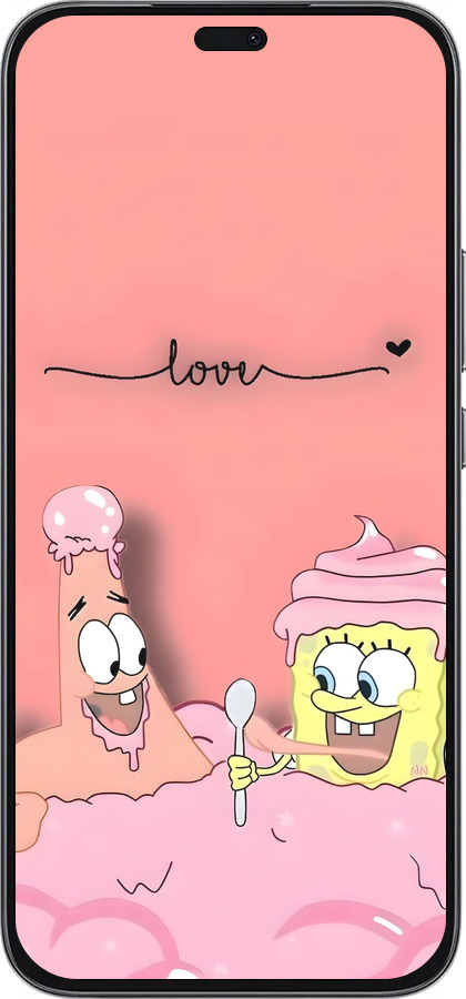 Силиконовый чехол Спанч Боб для Huawei Honor 400 Lite 5G - 6282u-3993 изображение 