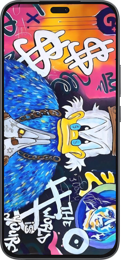 Силиконовый чехол Скрудж 2 для Huawei Honor 400 Lite 5G - 6285u-3993 изображение 