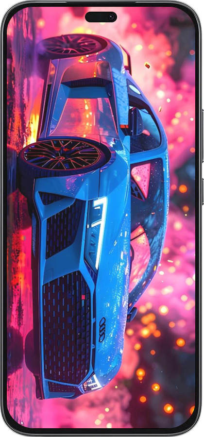 Силиконовый чехол Ауди для Huawei Honor 400 Lite 5G - 6286u-3993 изображение 