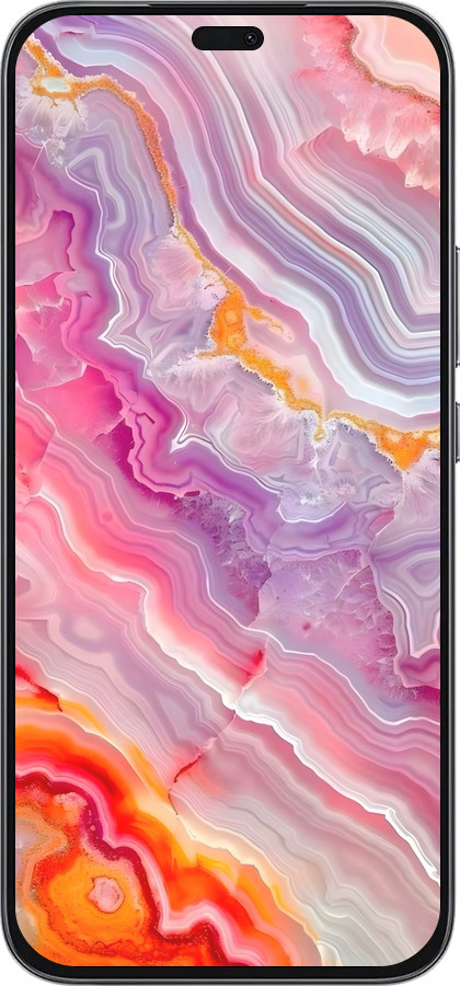 Силиконовый чехол Мрамор 2 для Huawei Honor 400 Lite 5G - 6307u-3993 изображение 