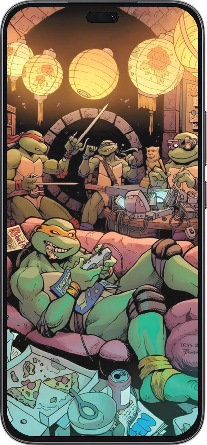 Силиконовый чехол Черепашки нинзя для Huawei Honor 400 Lite 5G - 6346u-3993 изображение 