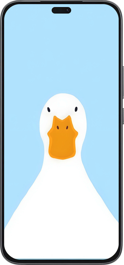 Силиконовый чехол Гусь для Huawei Honor 400 Lite 5G - 6350u-3993 изображение 