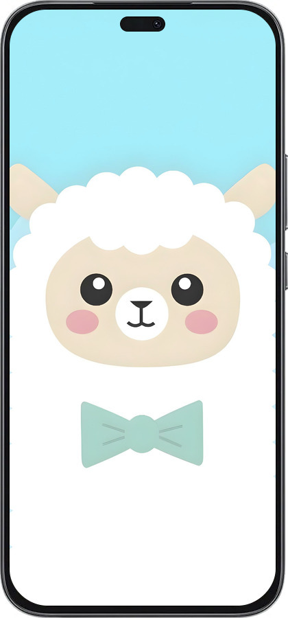 Силиконовый чехол Милый барашек для Huawei Honor 400 Lite 5G - 6355u-3993 изображение 