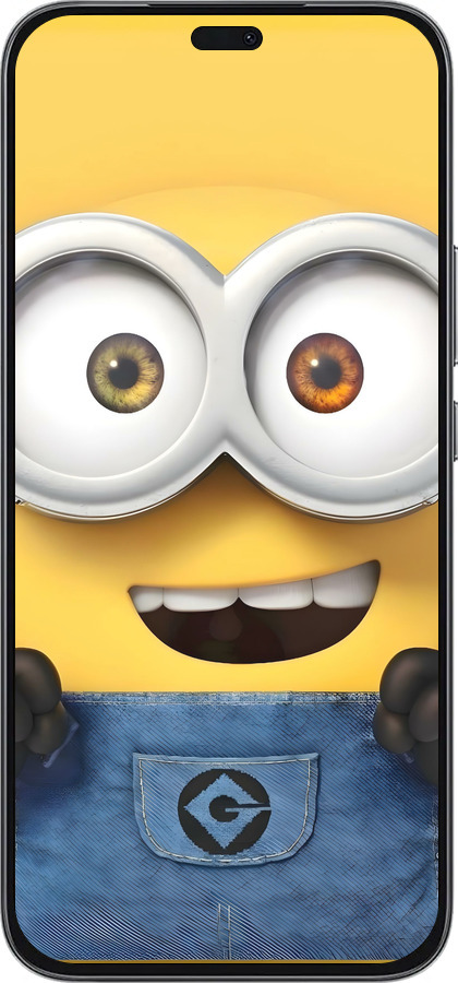 Силиконовый чехол Миньон для Huawei Honor 400 Lite 5G - 6389u-3993 изображение 