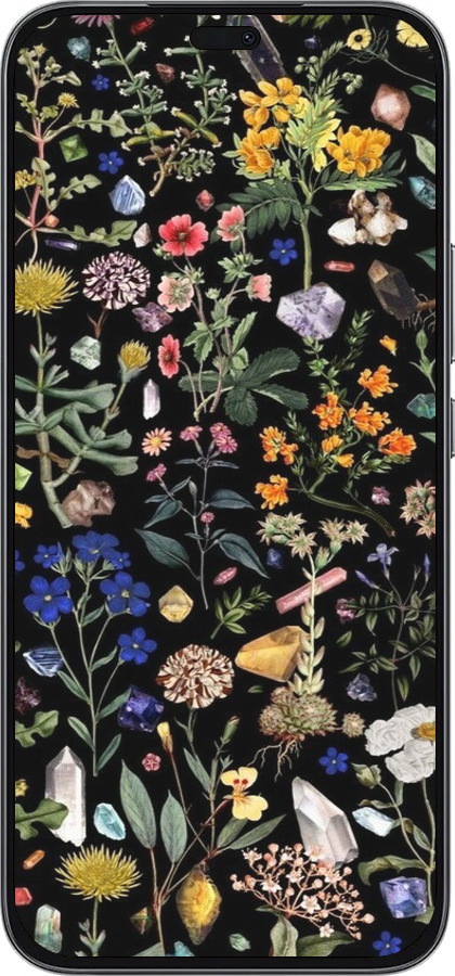 Силиконовый чехол С цветами для Huawei Honor 400 Lite 5G - 6422u-3993 изображение 