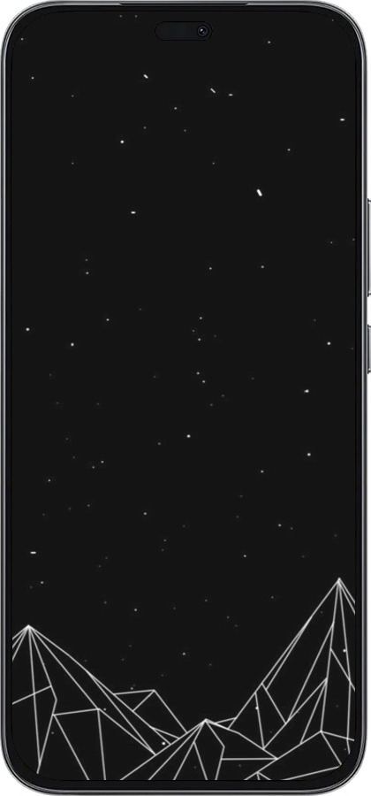 Силиконовый чехол Черно белые абстрактные горы для Huawei Honor 400 Lite 5G - 6437u-3993 изображение 