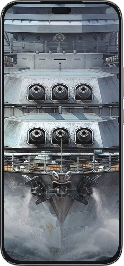 Силиконовый чехол Линкор, world of tanks, wargaming, военный корабль для Huawei Honor 400 Lite 5G - 6453u-3993 изображение 