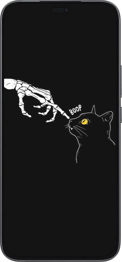 Силиконовый чехол Кошка для Huawei Honor 400 Lite 5G - 6505u-3993 изображение 