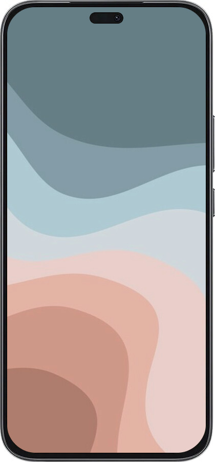 Силиконовый чехол С синими и розовыми волнами в стиле ретро для Huawei Honor 400 Lite 5G - 6532u-3993 изображение 