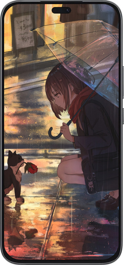 Силиконовый чехол Anime для Huawei Honor 400 Lite 5G - 6609u-3993 изображение 