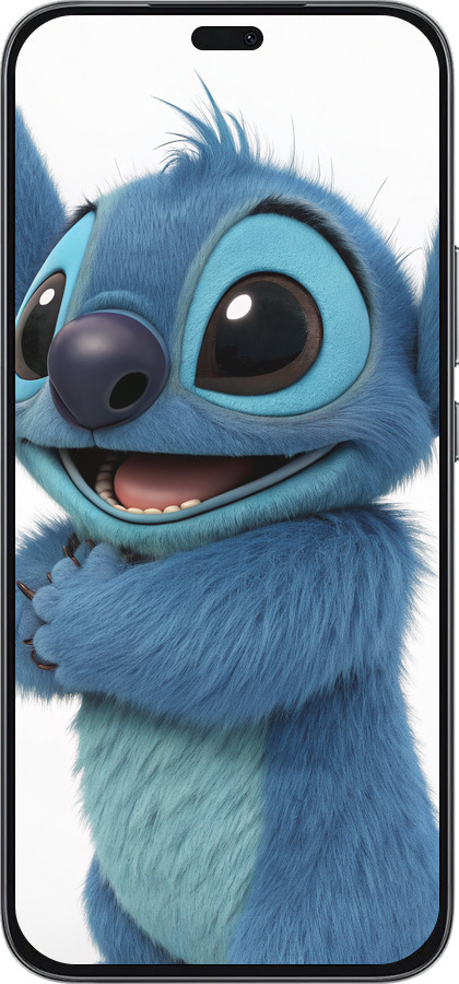 Силиконовый чехол Стич 1 для Huawei Honor 400 Lite 5G - 6686u-3993 изображение 