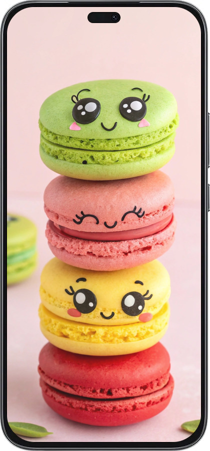 Силиконовый чехол Печенье для Huawei Honor 400 Lite 5G - 6693u-3993 изображение 