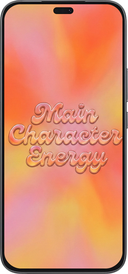 Силиконовый чехол Aura Gradient Main Character Energy Aesthetic Y2K для Huawei Honor 400 Lite 5G - 6783u-3993 изображение 