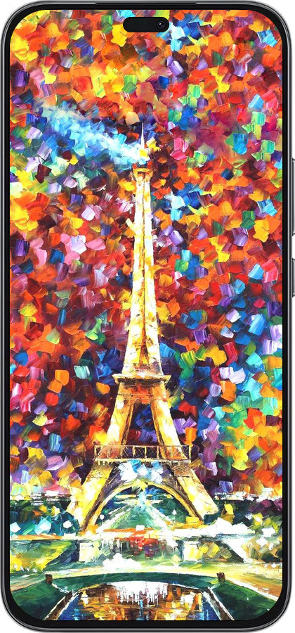 Силиконовый чехол Париж для Huawei Honor 400 Lite 5G - 830u-3993 изображение 