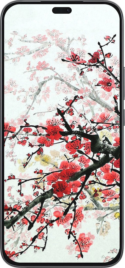 Силиконовый чехол Цветущий куст для Huawei Honor 400 Lite 5G - 831u-3993 изображение 