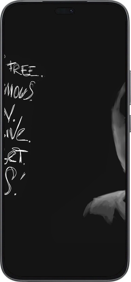 Силиконовый чехол Анонимус для Huawei Honor 400 Lite 5G - 832u-3993 изображение 