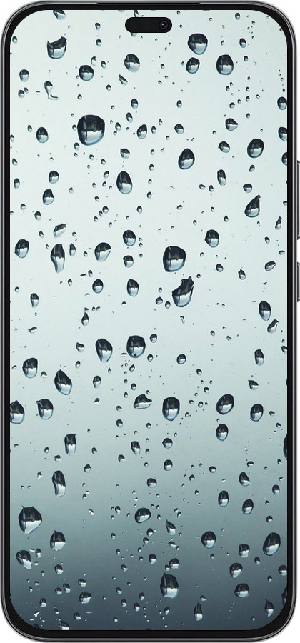 Силиконовый чехол Стекло в каплях для Huawei Honor 400 Lite 5G - 848u-3993 изображение 