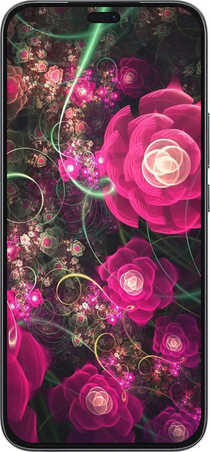 Силиконовый чехол Абстрактные цветы 3 для Huawei Honor 400 Lite 5G - 850u-3993 изображение 