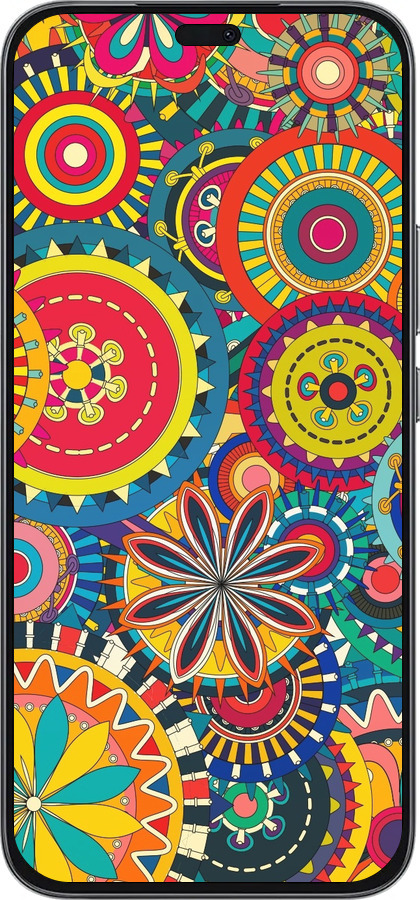 Силиконовый чехол Узор 5 для Huawei Honor 400 Lite 5G - 902u-3993 изображение 