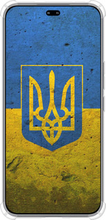Силикон с усиленными углами чехол Флаг и герб Украины 2 для Huawei Honor 400 PRO 5G - 378sp-4036 изображение 