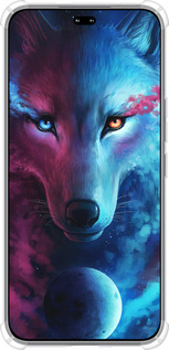 Силикон с усиленными углами чехол Арт-волк для Huawei Honor 400 PRO 5G - 3999sp-4036 изображение 