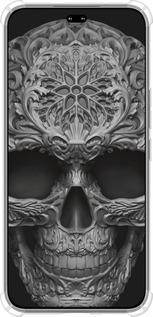 Силикон с усиленными углами чехол skull-ornament для Huawei Honor 400 PRO 5G - 4101sp-4036 изображение 
