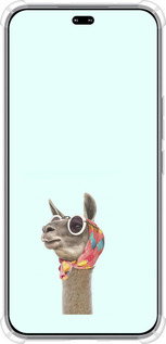 Силикон с усиленными углами чехол Модная лама для Huawei Honor 400 PRO 5G - 4479sp-4036 изображение 