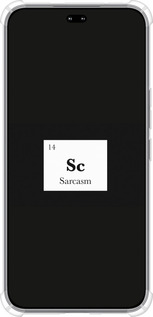 Силикон с усиленными углами чехол Сарказм для Huawei Honor 400 PRO 5G - 4501sp-4036 изображение 