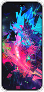 Силикон с усиленными углами чехол Абстрактный чехол для Huawei Honor 400 PRO 5G - 4681sp-4036 изображение 