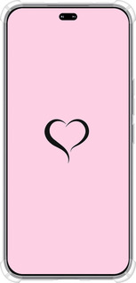 Силикон с усиленными углами чехол Сердце 1 для Huawei Honor 400 PRO 5G - 4730sp-4036 изображение 