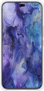 Силикон с усиленными углами чехол Мрамор 7 для Huawei Honor 400 PRO 5G - 4802sp-4036 изображение 