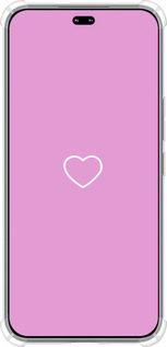 Силикон с усиленными углами чехол Сердце 2 для Huawei Honor 400 PRO 5G - 4863sp-4036 изображение 