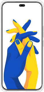 Силикон с усиленными углами чехол Stand With Ukraine для Huawei Honor 400 PRO 5G - 5255sp-4036 изображение 
