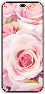 Силикон с усиленными углами чехол Розы для Huawei Honor 400 PRO 5G - 525sp-4036 изображение 