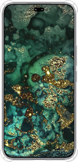 Силикон с усиленными углами чехол Мрамор золото богатство для Huawei Honor 400 PRO 5G - 5419sp-4036 изображение 