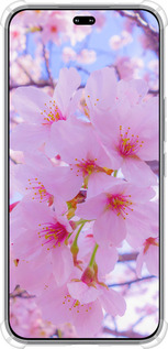 Силикон с усиленными углами чехол Сакура для Huawei Honor 400 PRO 5G - 6029sp-4036 изображение 