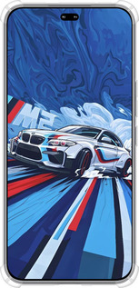 Силикон с усиленными углами чехол БМВ для Huawei Honor 400 PRO 5G - 6292sp-4036 изображение 