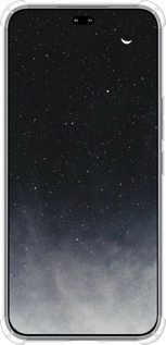Силикон с усиленными углами чехол Сині хмари, Синій місяць для Huawei Honor 400 PRO 5G - 6396sp-4036 изображение 