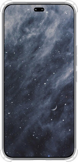 Силикон с усиленными углами чехол Голубые облака, Голубая луна для Huawei Honor 400 PRO 5G - 6398sp-4036 изображение 