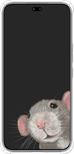 Силикон с усиленными углами чехол The Peeking Rat для Huawei Honor 400 PRO 5G - 6442sp-4036 изображение 