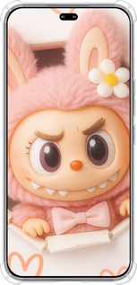 Силикон с усиленными углами чехол Лабубу 2 для Huawei Honor 400 PRO 5G - 6710sp-4036 изображение 