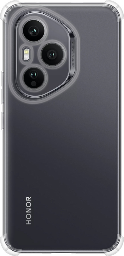 Силикон с усиленными углами чехол Прозрачный для Huawei Honor 400 PRO 5G - 5636sp-4036 изображение 