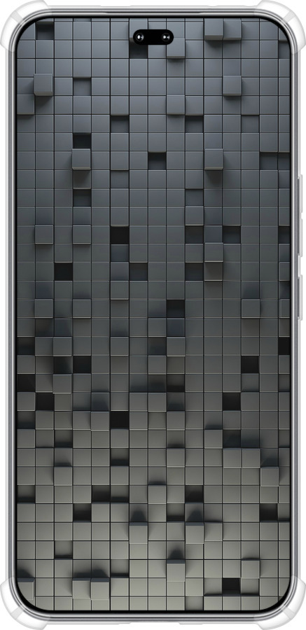 Силикон с усиленными углами чехол Кубики для Huawei Honor 400 PRO 5G - 1061sp-4036 изображение 