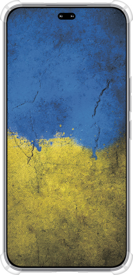 Силикон с усиленными углами чехол Флаг Украины 2 для Huawei Honor 400 PRO 5G - 401sp-4036 изображение 