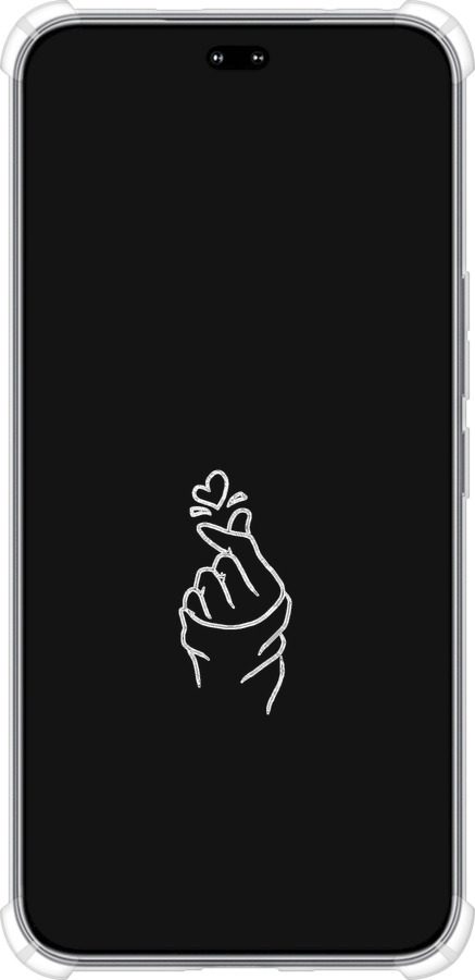 Силикон с усиленными углами чехол Love You для Huawei Honor 400 PRO 5G - 4298sp-4036 изображение 