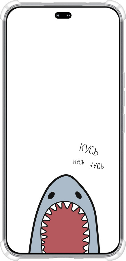 Силикон с усиленными углами чехол Акула для Huawei Honor 400 PRO 5G - 4870sp-4036 изображение 
