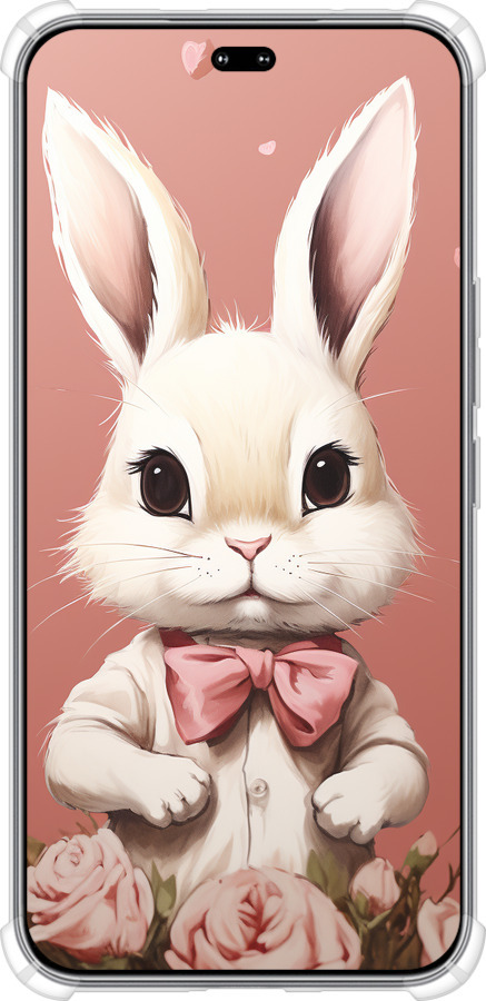 Силикон с усиленными углами чехол Зайчик для Huawei Honor 400 PRO 5G - 5669sp-4036 изображение 