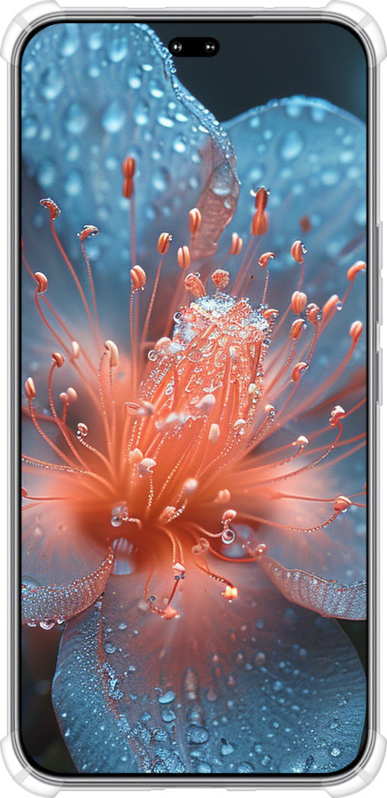 Силикон с усиленными углами чехол Роса на цветке для Huawei Honor 400 PRO 5G - 6039sp-4036 изображение 
