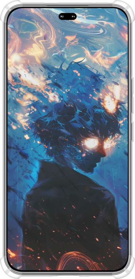 Силикон с усиленными углами чехол Сатору Годжо для Huawei Honor 400 PRO 5G - 6129sp-4036 изображение 